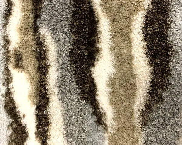 Fleece And Fur Boucle Fur Brown JLP 0095