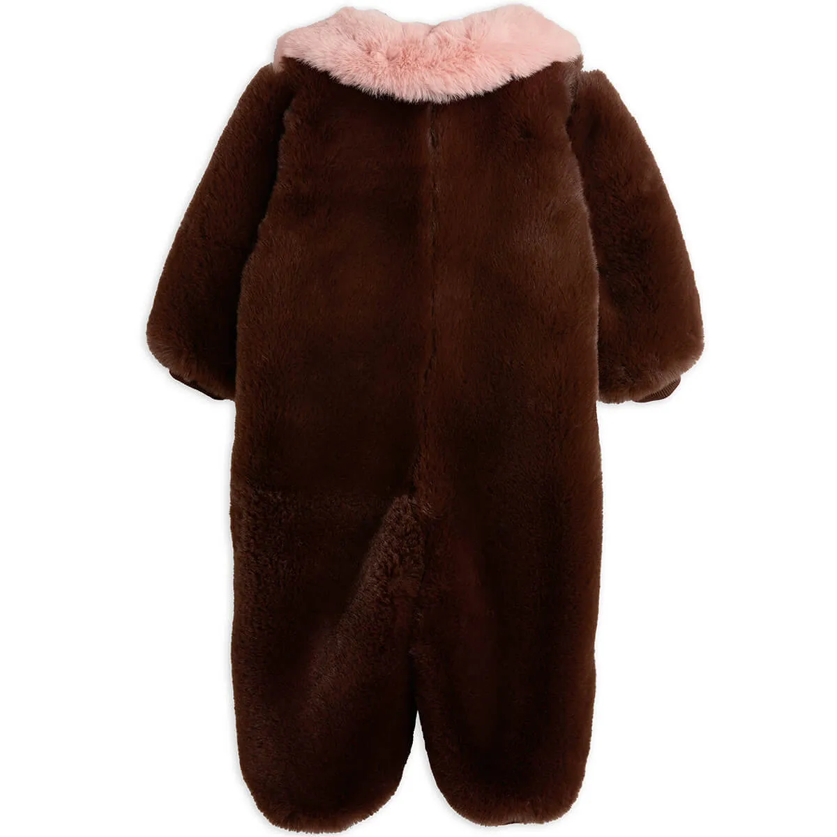 Fluffy Faux Fur Baby Overall by Mini Rodini