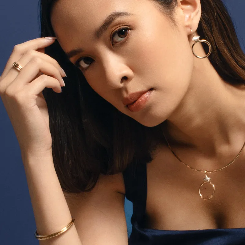 IMPRESS GOLD-FILL COLLAR