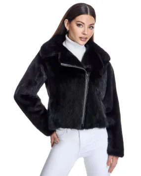 Mink Moto Jacket