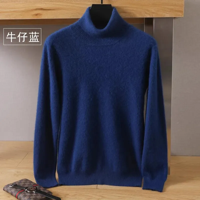 Trendy Mink Cashmere Turtleneck – Get Cozy in Style